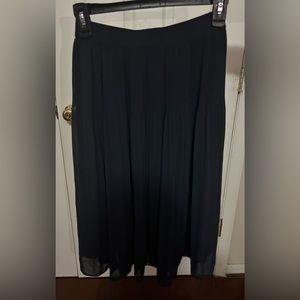 H&M Pleated Skirt Blue
